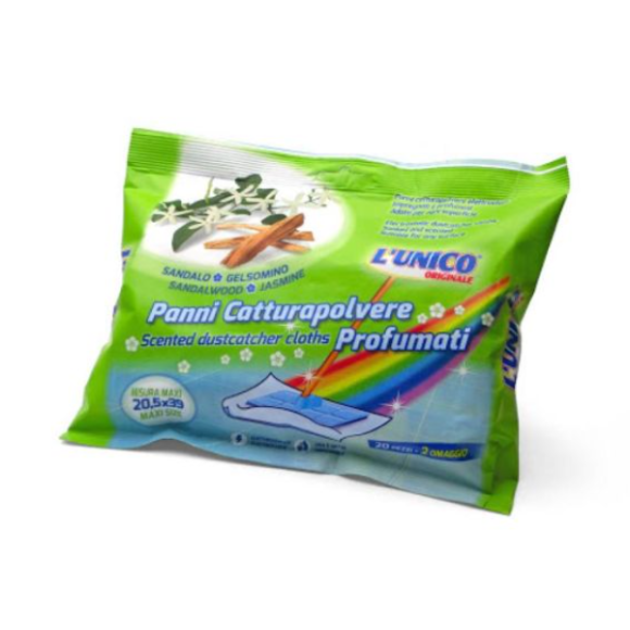 UNICO PANNO PROFUMATO 22 PZ GELSOMINO/SANDALO