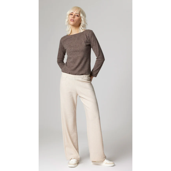 JADEA PANTALONE- NERO COSTE - D 4873 