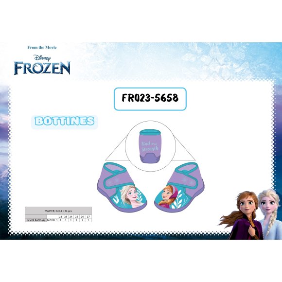 PANTOFOLE FROZEN II - DAL 28 AL 34