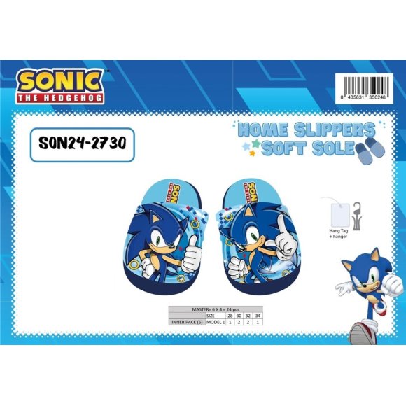 PANTOFOLE SONIC - DAL 28 AL 34