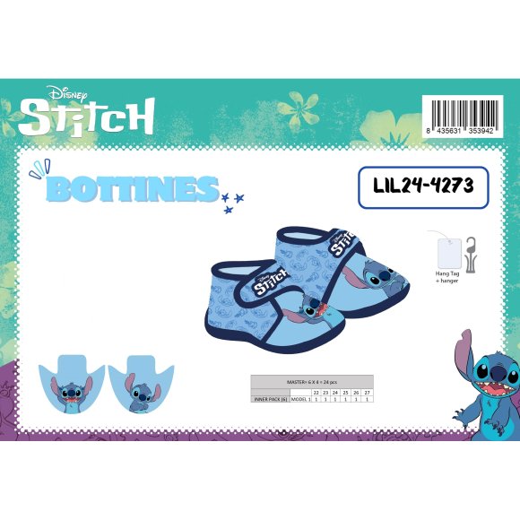 PANTOFOLE STITCH - DAL 28 AL 34