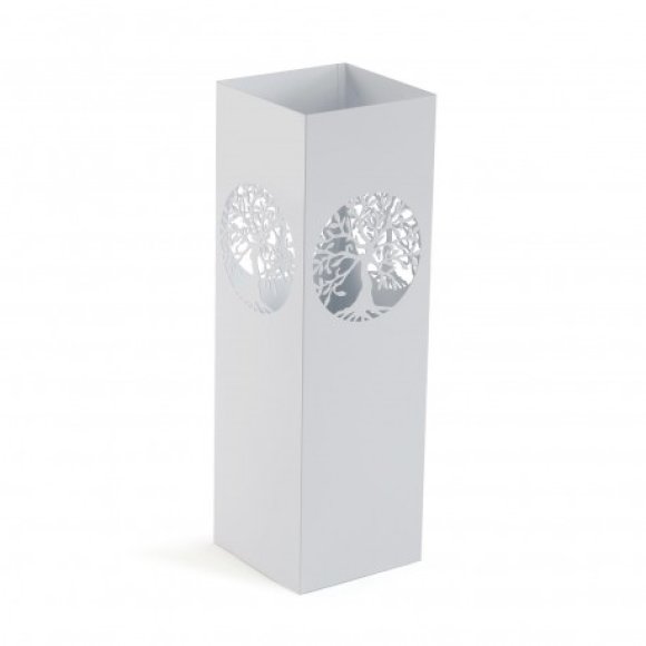 PORTAOMBRELLI DI METALLO ALBERO DELLA VITA - BIANCO