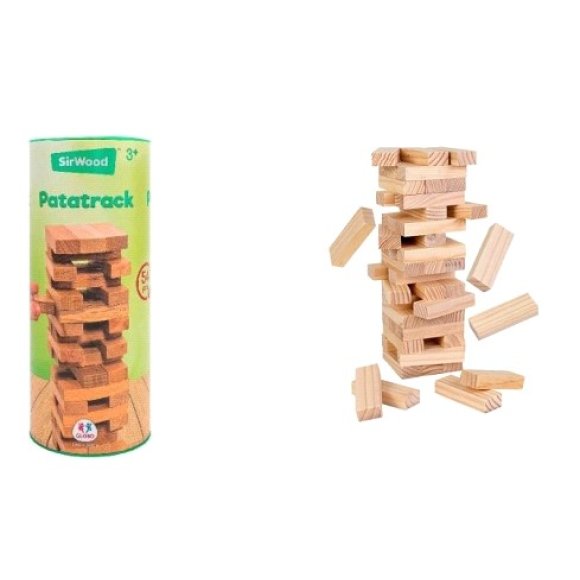 PATATRACK IN LEGNO TUBO