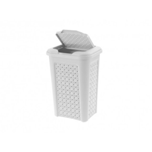 PATTUMIERA ARIANNA 10 LITRI - BIANCO