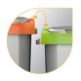 PATTUMIERA RACCOLTA DIFFERENZIATA 25 LITRI - COLORI ASSORTITI