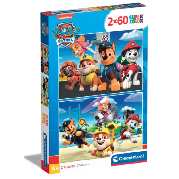 PUZZLE 2X60 PAW PATROL 21617