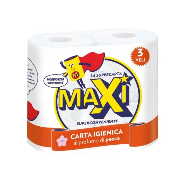 MAXI IGIENICA 4 ROTOLI 3V PESCA