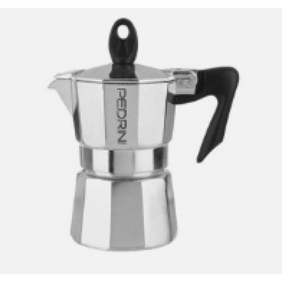 PEDRINI CAFFETTIERA BRILLANTATA COLOR BOX - 1 TAZZA