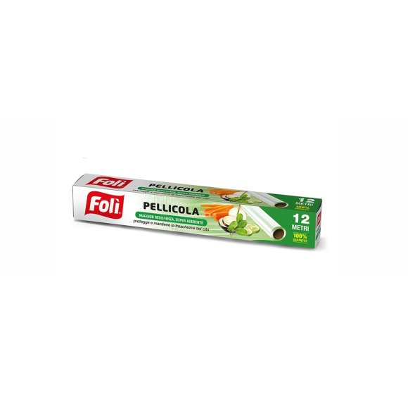 Folì Rotolo Pellicola Trasparente 12 Metri