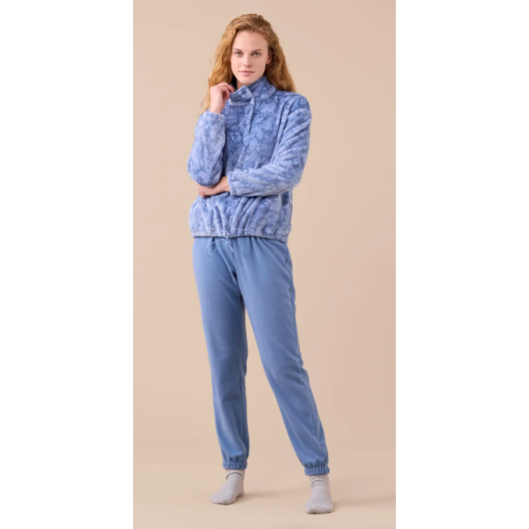 Pigiama Donna in Coral Fleece – Articolo Flory FA009390 