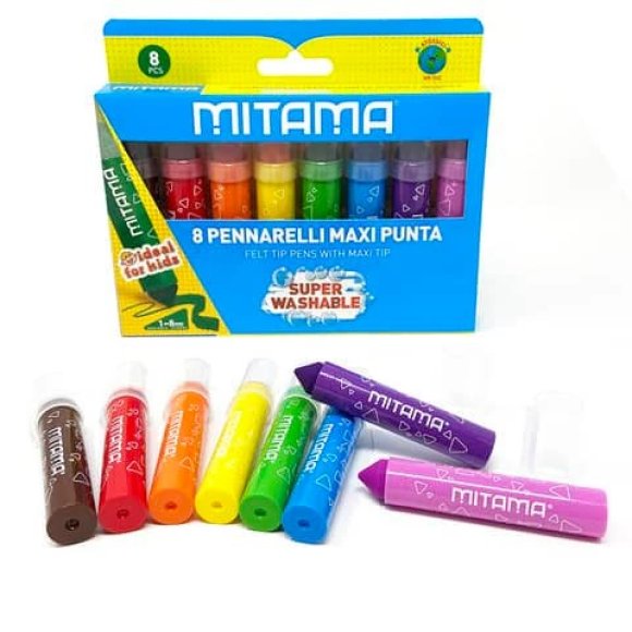 MITAMA PENNARELLI SUPER LAVABILI 8P