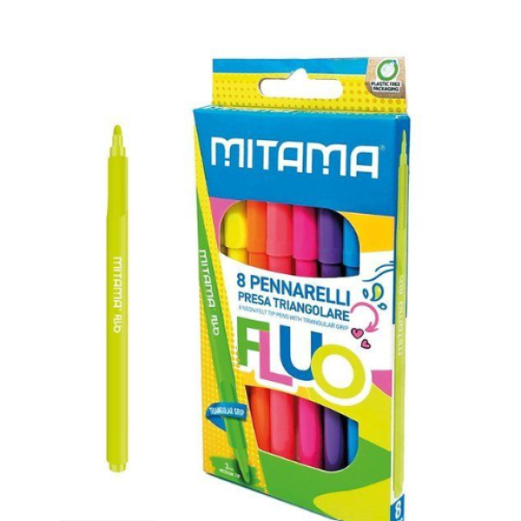 MITAMA PENNARELLI FLUO 8PZ