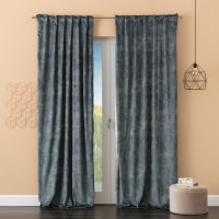 RIVIERA TENDA IN VELLUTO GOODLY 130X290 - PETROLIO