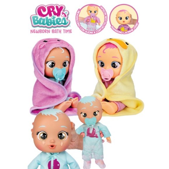 CRY BABY NEWBORN BATH TIME