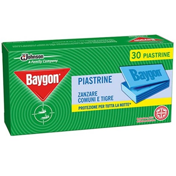 BAYGON INSETTICIDA PIASTRINE - 30 PEZZI