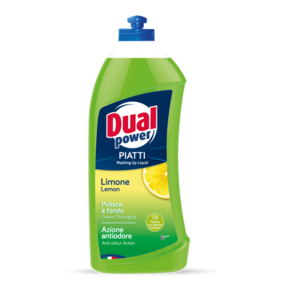 Dual Power Gel Concentrato Piatti Limone 1 lt