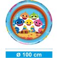 PISCINA GONFIABILE BABY SHARK 100 CM