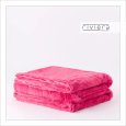 RIVIERA - PLAID SINGOLO "HYGGE" - ROSA CARAMELLA 