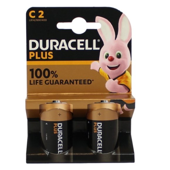 DURACELL MEZZA TORCIA 2PZ PLUS