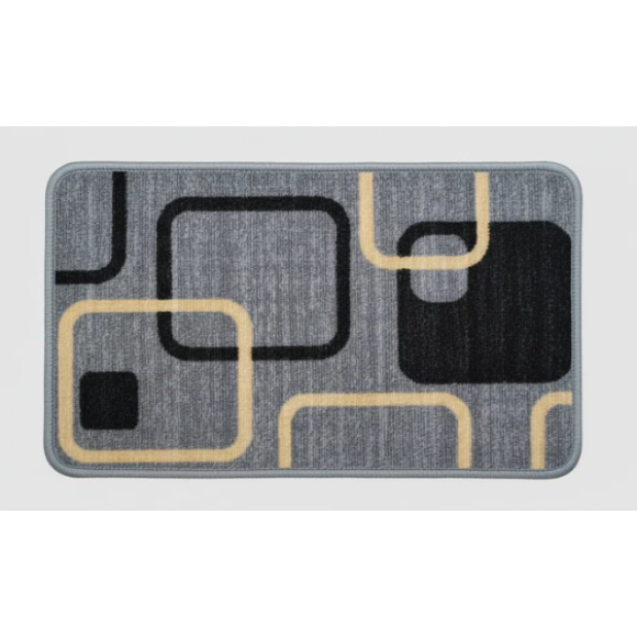 Tappeto Antiscivolo POKER 40x70cm - Moderno, Lavabile e Multicolore per Cucina, Bagno e Ingresso