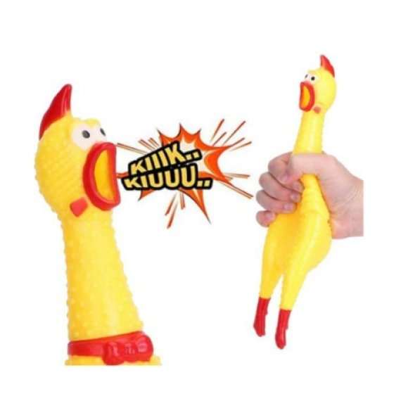 GIOCO CANE POLLO - 28 CM