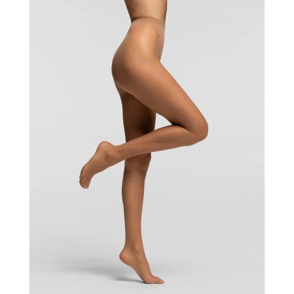 POMPEA - CALZE TOP 15 DEN XL - CREME CARAMEL