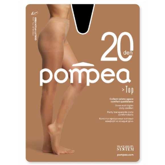 POMPEA CALZE TOP 20 MINERAL XL