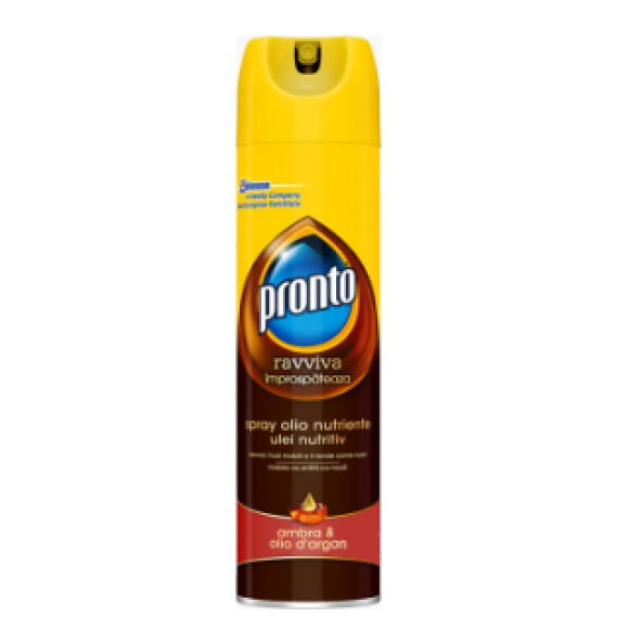 Pronto Ravviva Olio Nutriente Spray Ambra & Olio D'Argan 250 ml