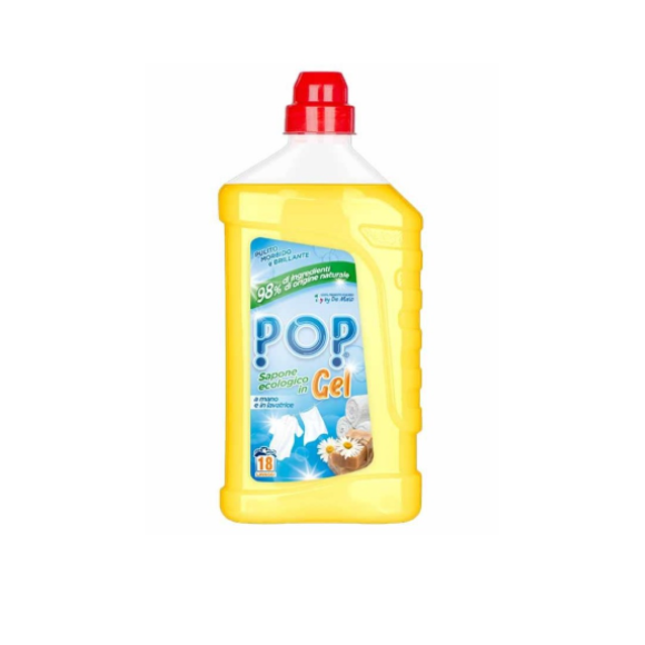 Pop Gel Sapone Ecologico 18 Lavaggi