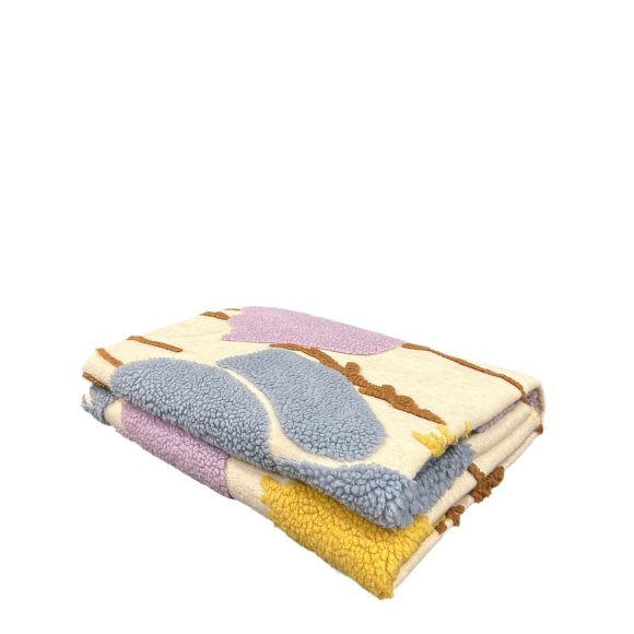 RIVIERA - PLAID POPPY 130X170 - BEIGE
