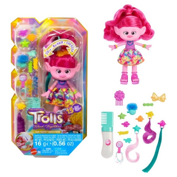 TROLLS - POPPY CAPELLI FANTASTICI
