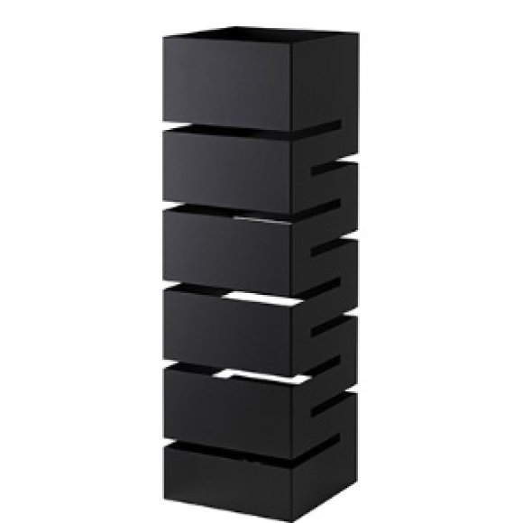 PORTAOMBRELLI GEOMETRICO-NERO