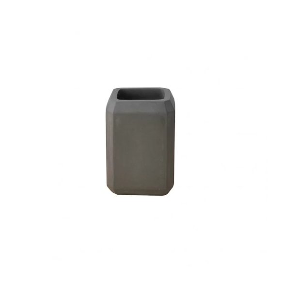 BICCHIERE PORTA SPAZZOLINI "STREET" - GRIGIO SCURO