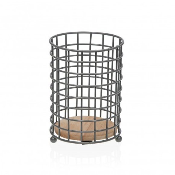 PORTA UTENSILI GRIGIO