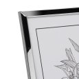Cornice Portafoto Metallo Argentato Minimalista - 15x20