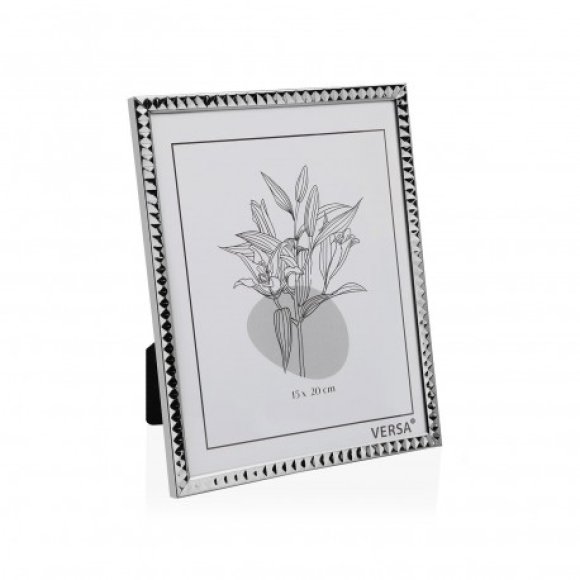 CORNICE PORTAFOTO 15X20 - METALLO ARGENTO