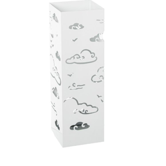 CAMACHO PORTAOMBRELLI QUADRATO METALLO 15,5X15,5X49 CM - BIANCO CAMACHO PORTAOMBRELLI QUADRATO METALLO 15,5X15,5X49 CM - BIANCO
