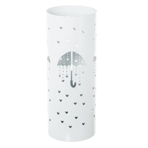 CAMACHO PORTAOMBRELLI ROTONDO METALLO 19X19X49 CM - BIANCO CAMACHO PORTAOMBRELLI ROTONDO METALLO 19X19X49 CM - BIANCO