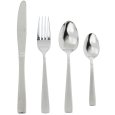 SET 24 POSATE ACCIAIO INOX "LUCIA" - ARGENTO LUCIDO