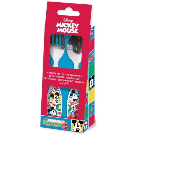 MINNIE SET 2 POSATE ACCIAIO