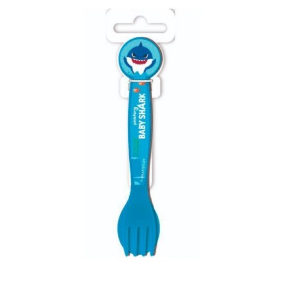 BABY*SHARK 2 POSATE IN PLASTICA