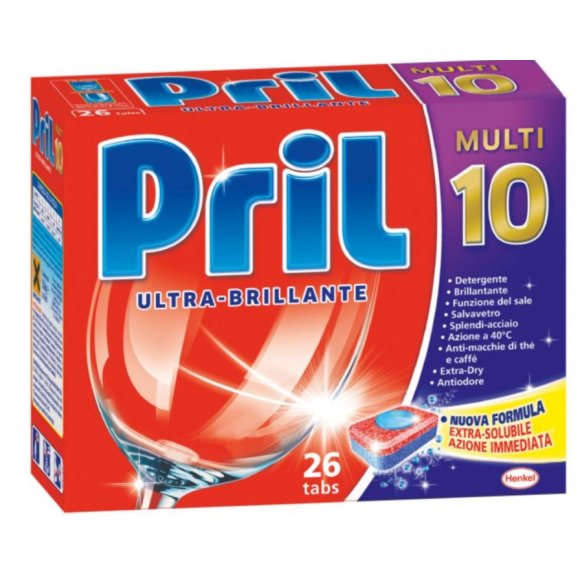 PRIL 10 GOLD TABS X 20 PEZZI PRIL 10 GOLD TABS X 20 PEZZI