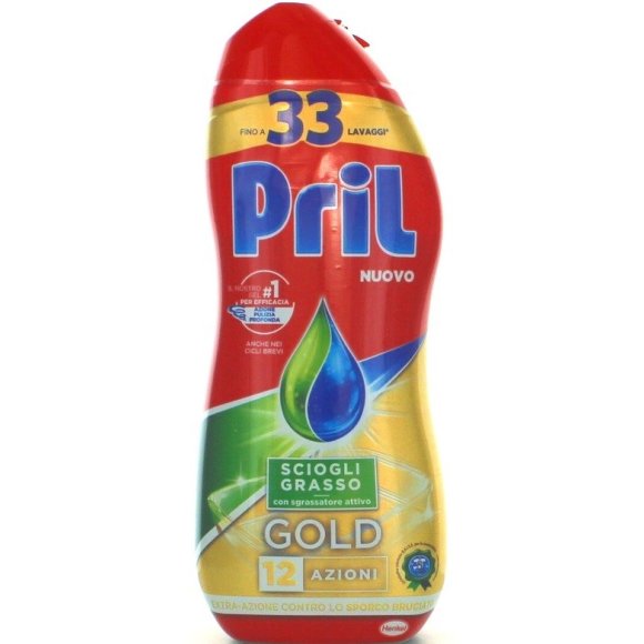 PRIL GOLD GEL 33 LAVAGGI SCIOGLIGRASSO CLASSICO 650 ML