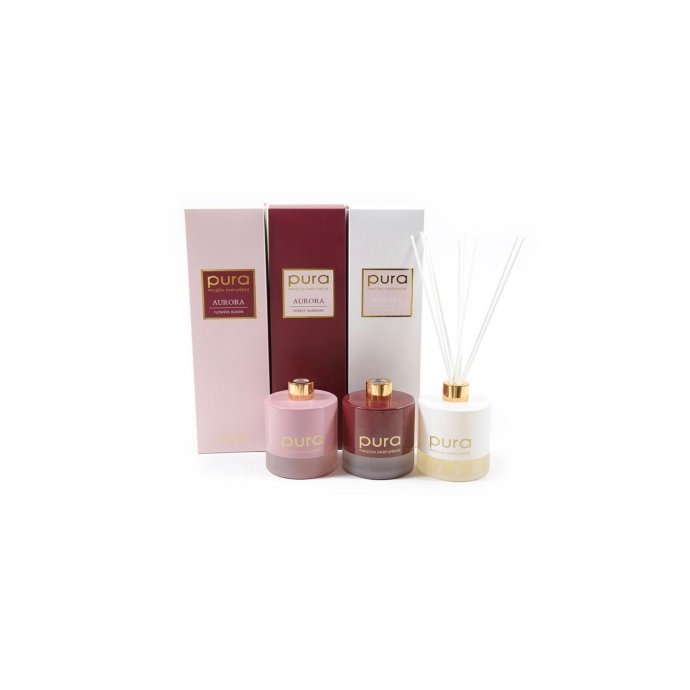 DIFFUSORE DI ESSENZA "PURA AURORA" 300ML - PROFUMAZIONI ASSORTITE