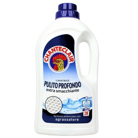 CHANTECLAIR DETERSIVO LIQUIDO BUCATO LAVATRICE PULITO PROFONDO 28 LAVAGGI 1260 ML