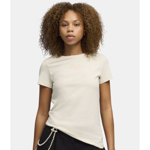 PUMA T-SHIRT ESS SCRIPT TEE W