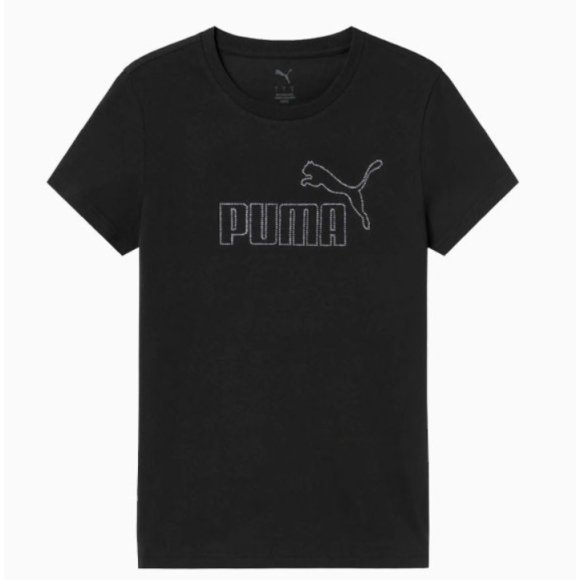 PUMA T-SHIRT ESS RHINESTONE TEE