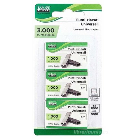 BLISTER 3 SCATOLE RICARICA SPILLATRICE  323L