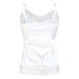PURA - TOP IN RASO CON PIZZO COD.P0732M - COLORI ASSORTITI
