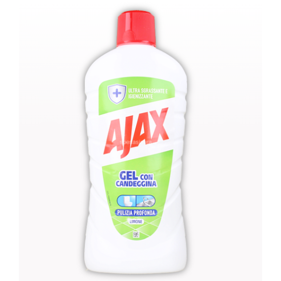 Ajax gel con candeggina al limone sgrassante e igienizzante - 950 ml